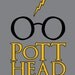 Harry Potter T Shirt - Pott Head Screenprint - The Perfect Gift for the Harry Potter - phile in your life