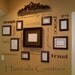 Family is...  Wall Collage (strength, love, miracles, faith, laughter, happiness, success, trust, patience, peace, joy)