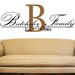 40" x 20" Family name monogram initial year established custom personalized name vinyl wall decal