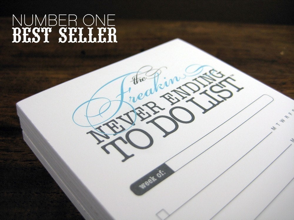 Freakin To Do list notepad - 3 pack