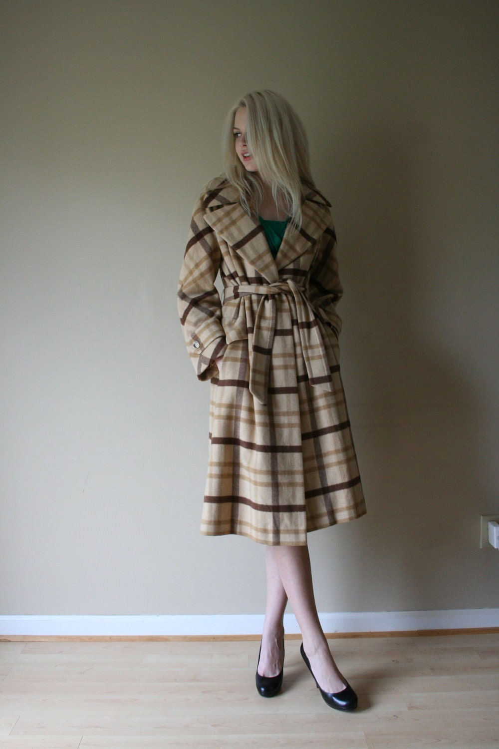 Cashmere Wrap Coat