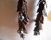 Copper Berry earrings