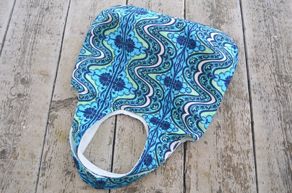 Large Shoulder Bag - Bohemian Blues