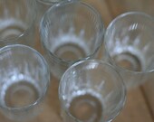 vintage juice glasse