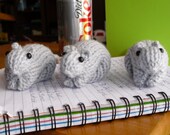 Knitted Gerbil 27 Dove (Light Grey)