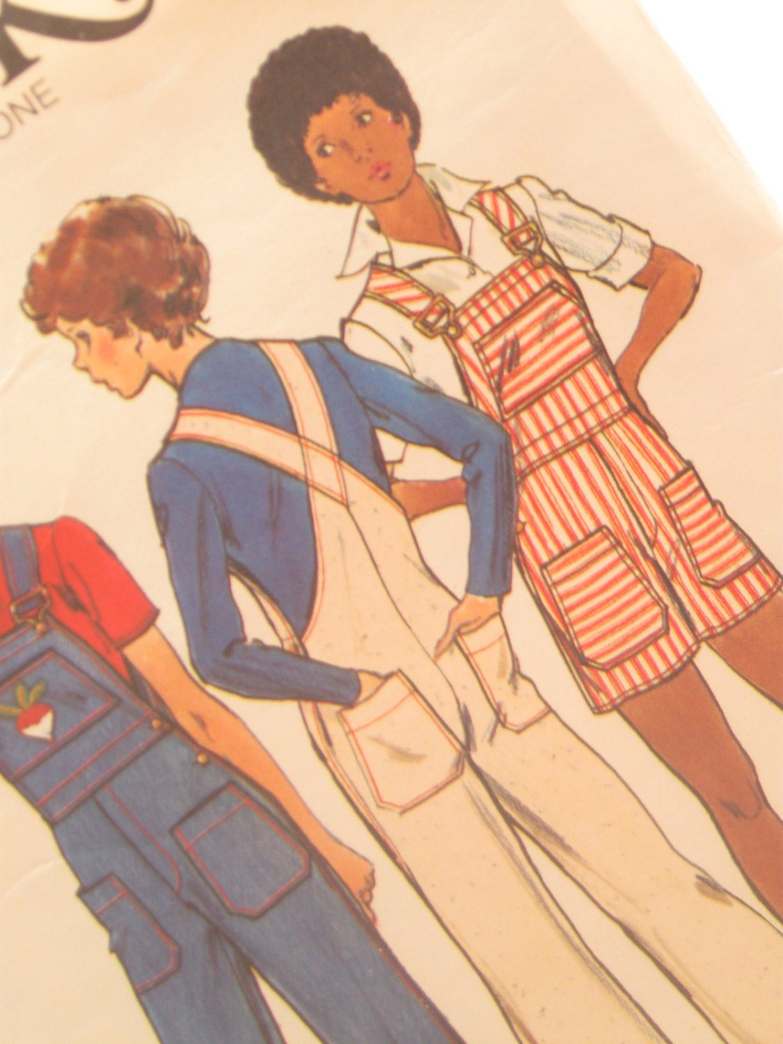Vintage Women's Overall Pattern: Butterick 3570, Size 12