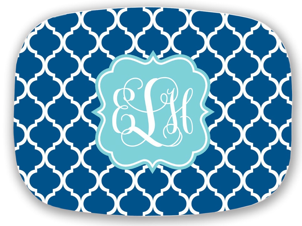 Personalized Melamine Platter/Tray