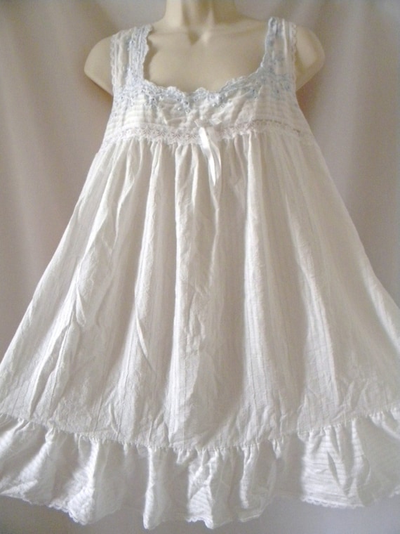 babydoll cotton nightgown