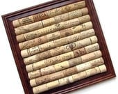Square Wine Cork Board
