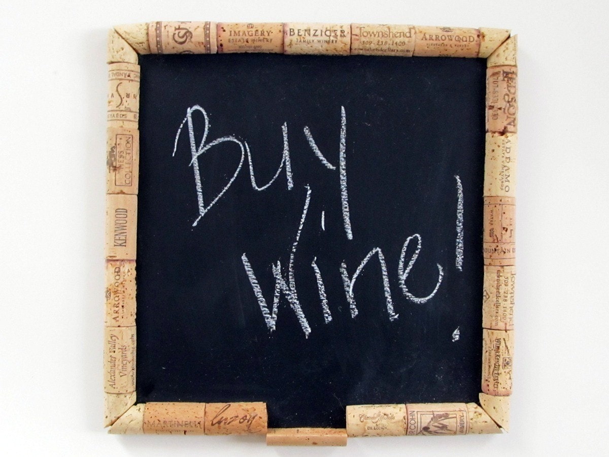 Wine Cork Chalk Board