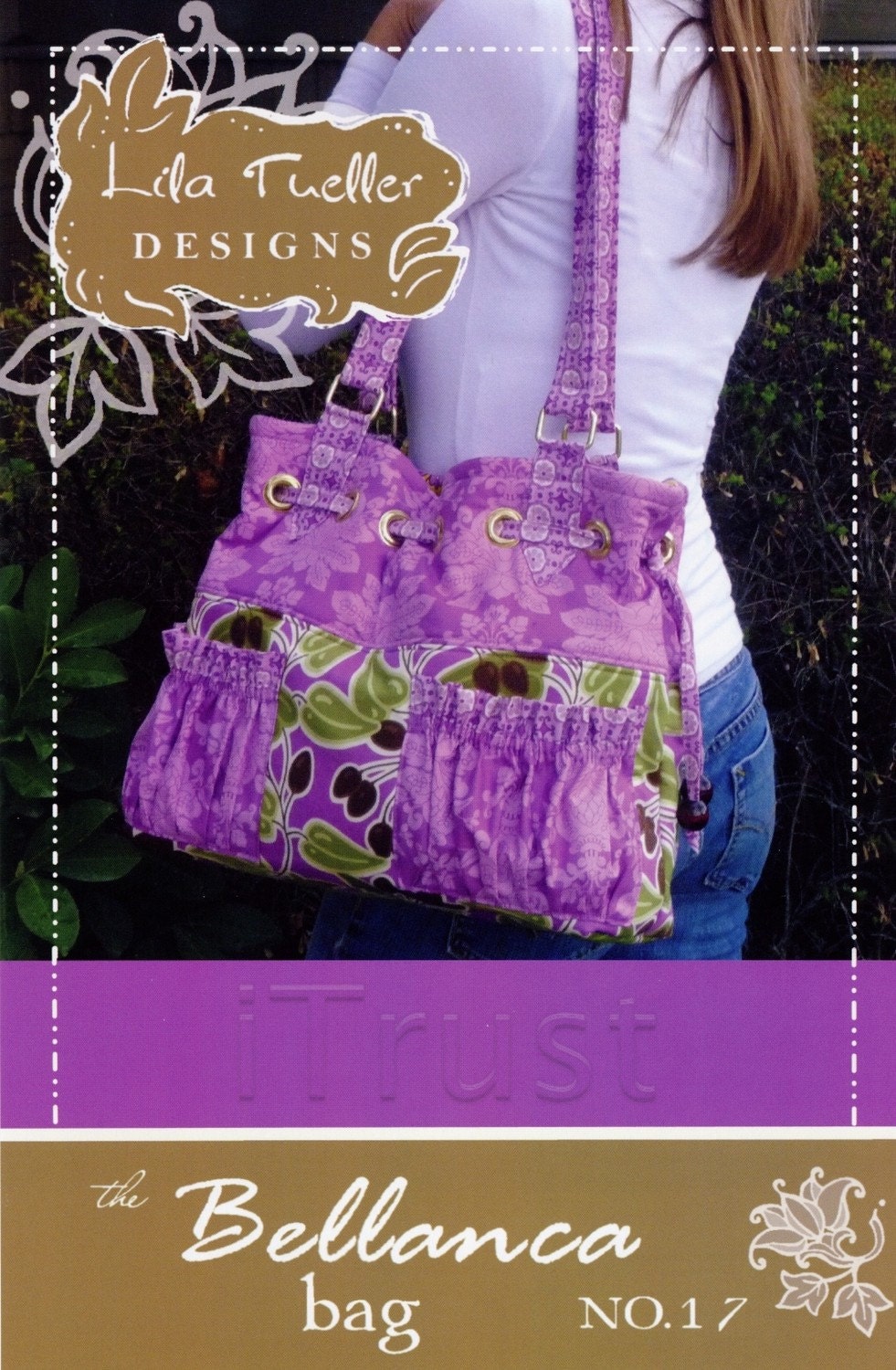 Lila Tueller The Bellanca Bag Sewing Pattern - FREE SHIPPING