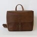Leather vintage-inspired mailman messenger bag CLEARANCE SALE
