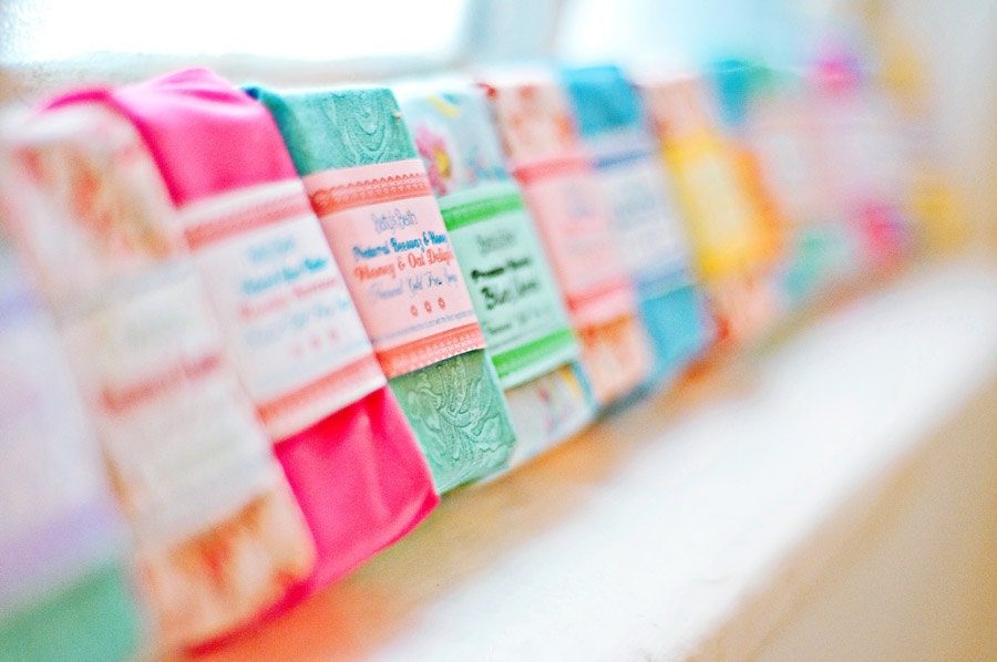 Thai Lemongrass Soap Bar - 100% Natural Cold Press Soap with Clay & Shea Butter