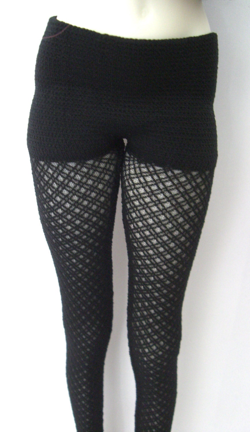 Black Double Fishnet Leggings for MSD BJD