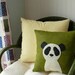Hello Panda - Olive Green