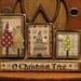 O Christmans Tree Winter Sign Word Blocks