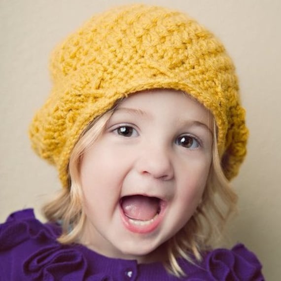 PDF Pattern-Elaina's Slouchy Hat by McKinley's Closet, size newborn-adult