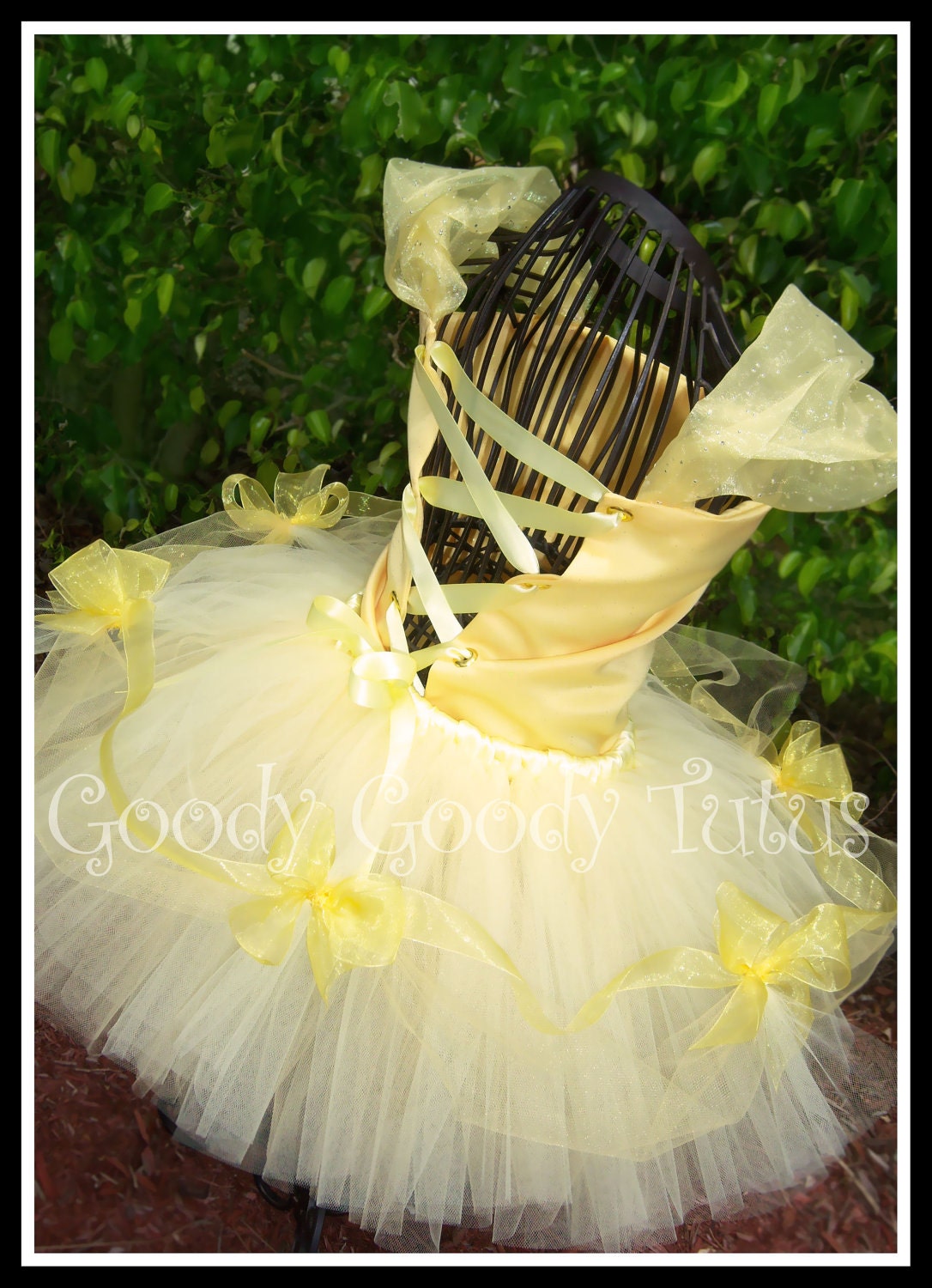 BELLE of THE BALL Beauty and the Beast Inspired 2pc Set with Satin Corset Top & Embellished Tutu