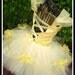 BELLE of THE BALL Beauty and the Beast Inspired 2pc Set with Satin Corset Top & Embellished Tutu