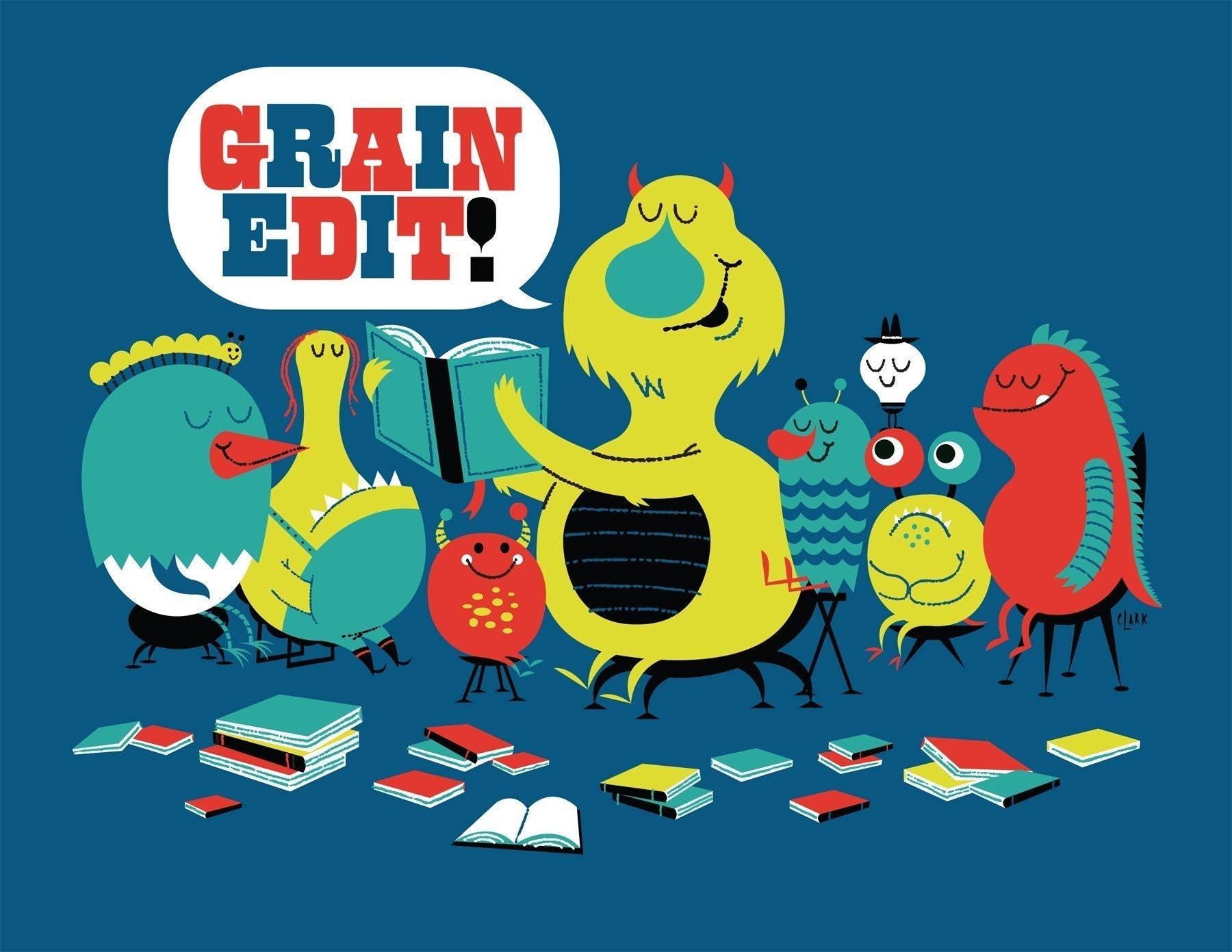 Small - Limited Edition Grain Edit T-Shirt Designed by Invisible Creature