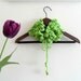 Crocheted Neckwarmer Pistachio Green Soft Neckwarmer, Shawl, Cowl,Lime -Peridot Tulip TeamT