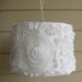 White Pendant Chandelier Shabby Chic