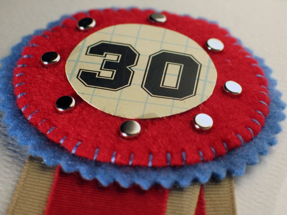 SALE - 30th birthday ribbon Il_170x135