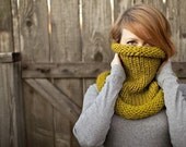Cozy Cowl in Chartreuse
