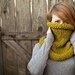 Cozy Cowl in Chartreuse