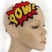 POW Comic Book Headband Roller Derby Super Hero Team Colors