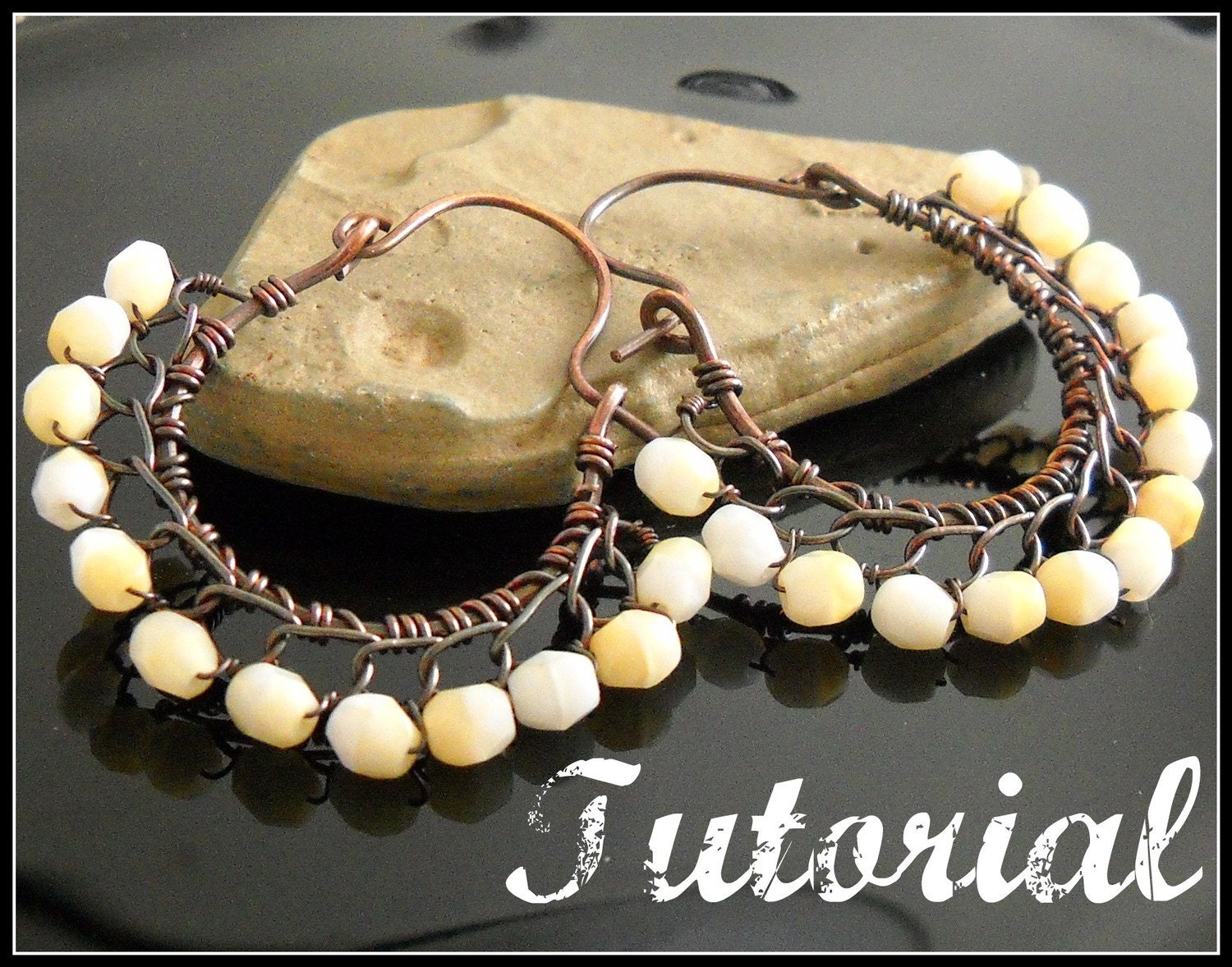 Tutorial For Moroccan Lace Hoops
