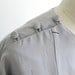 Vintage 1980s grey dress with kimono sleeves.