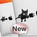 iPad PLUG-N-PLAY Black - Vinyl sticker, Mac pad decal