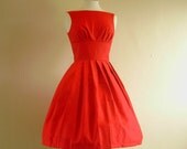 Scarlet 'Lady in Red' Prom Dress - Made by Dig For Victory
