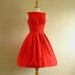 Scarlet 'Lady in Red' Prom Dress - Made by Dig For Victory
