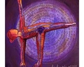 Yoga Art Resolve (8x8 Fine Art Print)