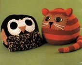Vintage Crochet & Knitting Patterns Toys Tea Cozies Dog Coats Stuffed Toys Clowns