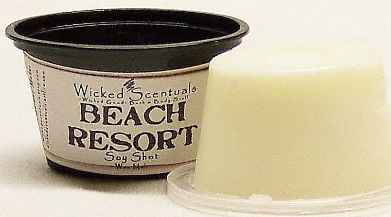Beach Resort - Soy Shot - Tart Melt - 1 oz. - No Dyes