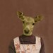 Fawn, School Portrait - 8 X 10 Art Print