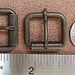 ROLLER BUCKLES 5/8 inch Antique Brass Finish 12 pcs