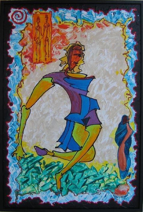 Abstract Representational painting, Yet another attempt at mating...