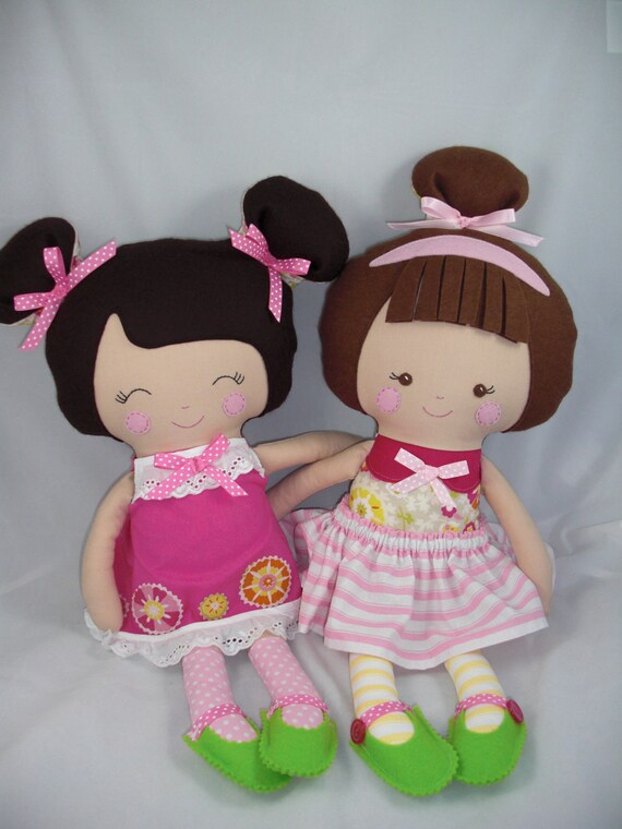 Custom Cloth doll, baby doll, dress up doll