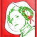 STAR WARS Holiday Special poster - Princess Leia & her Rebel Wreath