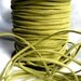 3 Yards- Lime Green Suede Cord