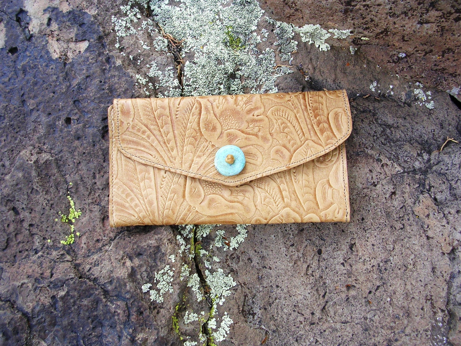 Womens leather wallet