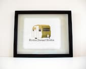 Home Sweet Home Camper/Trailer Counted Cross Stitch Kit