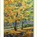 Autumm- Original Oil Painting- Reserved for Bethan