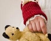 Little Red Riding Hood---Wrist Warmers/Fingerless Gloves----Fairytale Collection