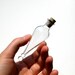 Miniature Amphora Bottle, Hand Blown Glass