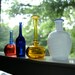 Miniature Bottle in Blue and Purple